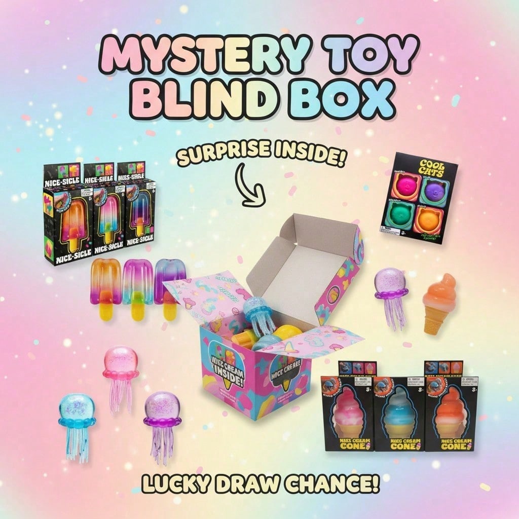 100+Pcs Sensory Squishy Blind  - Novelty Gifts ulasan dan harga