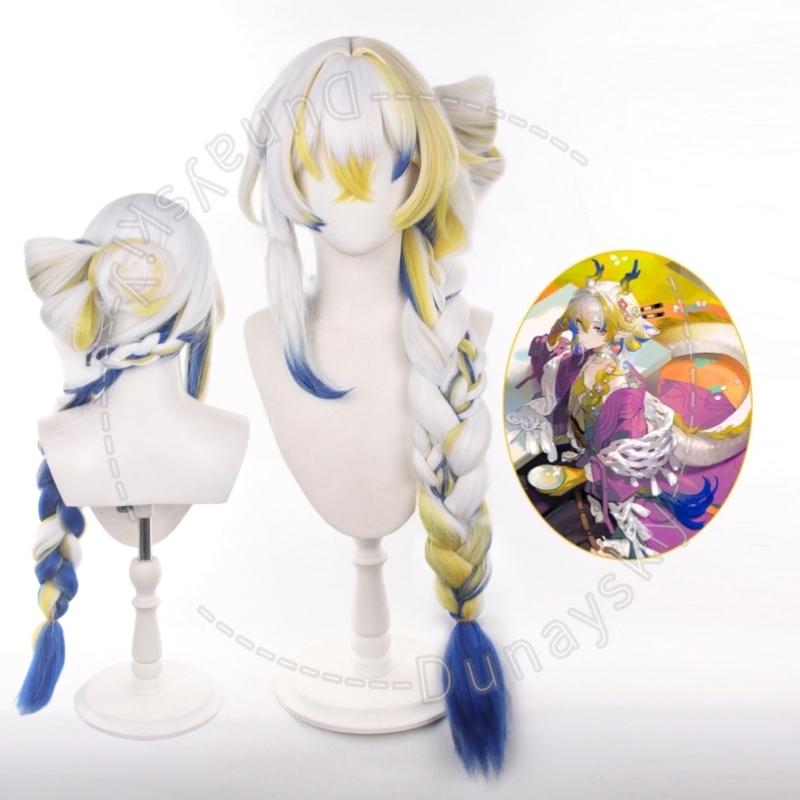 Arknights Shu Lunar New Year L - Anime Cosplay Wig Heat Resistant ulasan dan harga