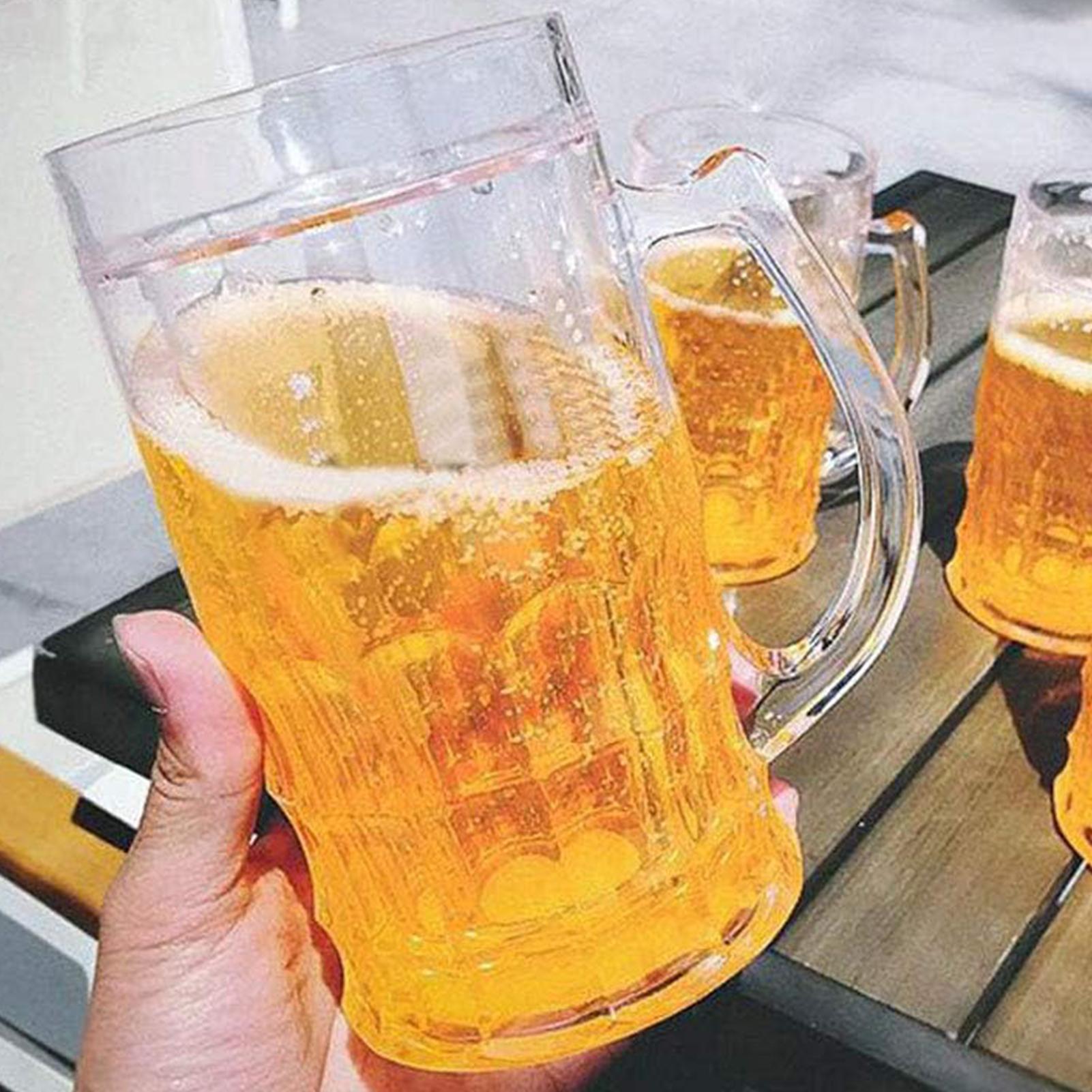 450ml Funny Fake Beer Mug Real - Prank Toys ulasan dan harga