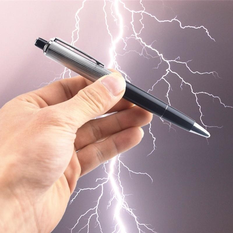 Creative Fancy Ball Point Pen  - Shock Pen Prank Toy ulasan dan harga
