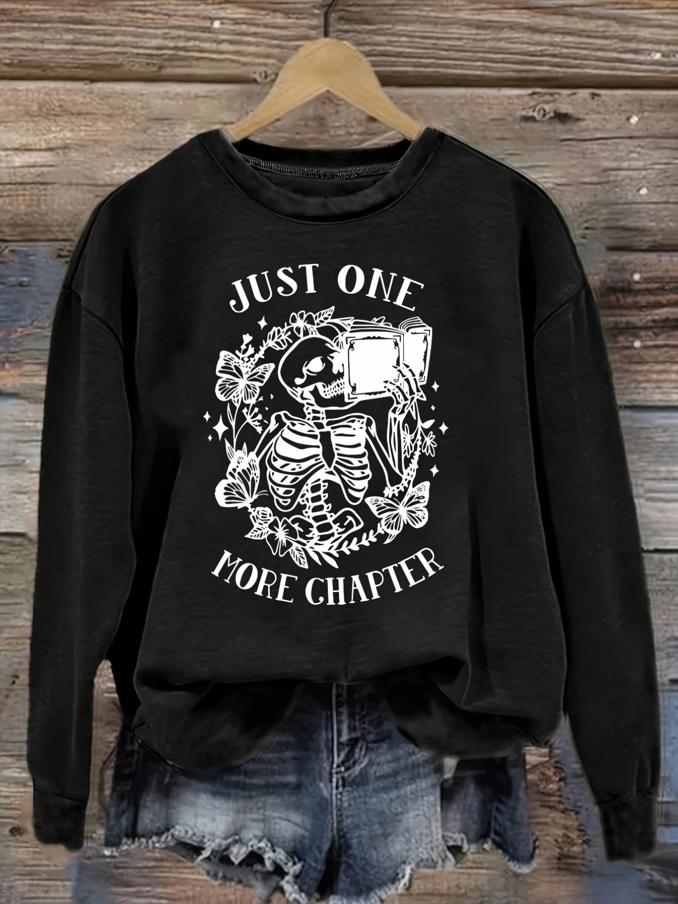 Women's Casual Long Sleeve Cre - Costumes ulasan dan harga