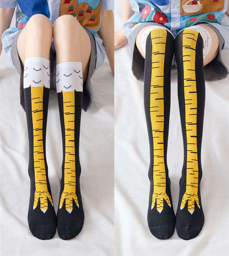 1/2paris Men Funny 3D Chicken  - Funny Chicken Leg Socks ulasan dan harga