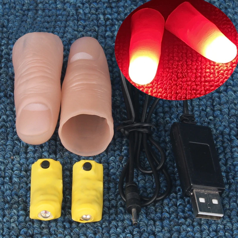 Professional Light-Pair Set (R - Thumb Tip Magic Trick Set ulasan dan harga