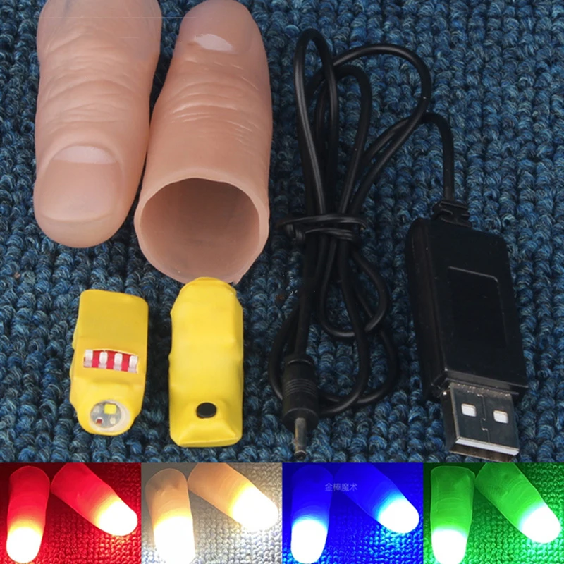 Professional Light-Pair Set (R - Thumb Tip Magic Trick Set ulasan dan harga
