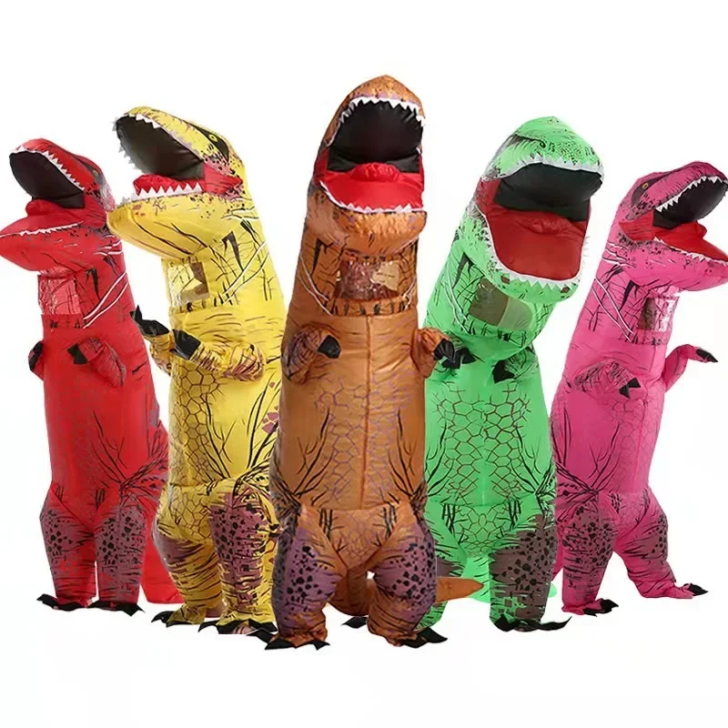 Tyrannosaurus rex inflatable c - Inflatable Dinosaur Costume Adult ulasan dan harga