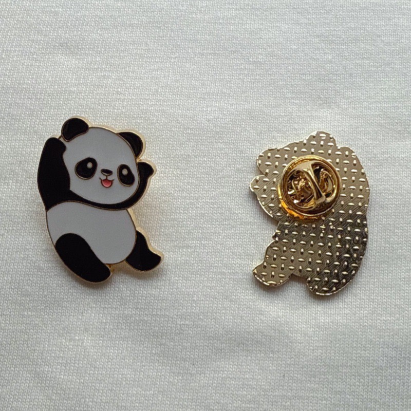6pcs Cartoon China Panda Badge - Party Supplies ulasan dan harga