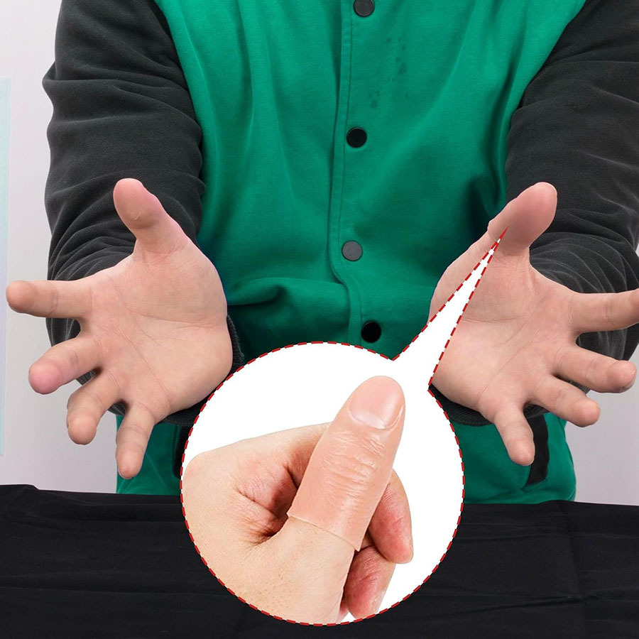 3set Scarf-Vanish Magic Thumb  - Thumb Tip Magic Trick Set ulasan dan harga