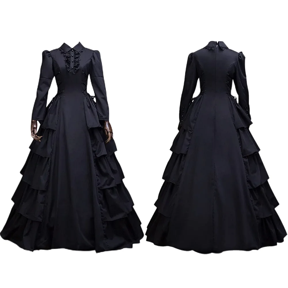 Medieval Victorian Retro Princ - Medieval Renaissance Dress Women ulasan dan harga