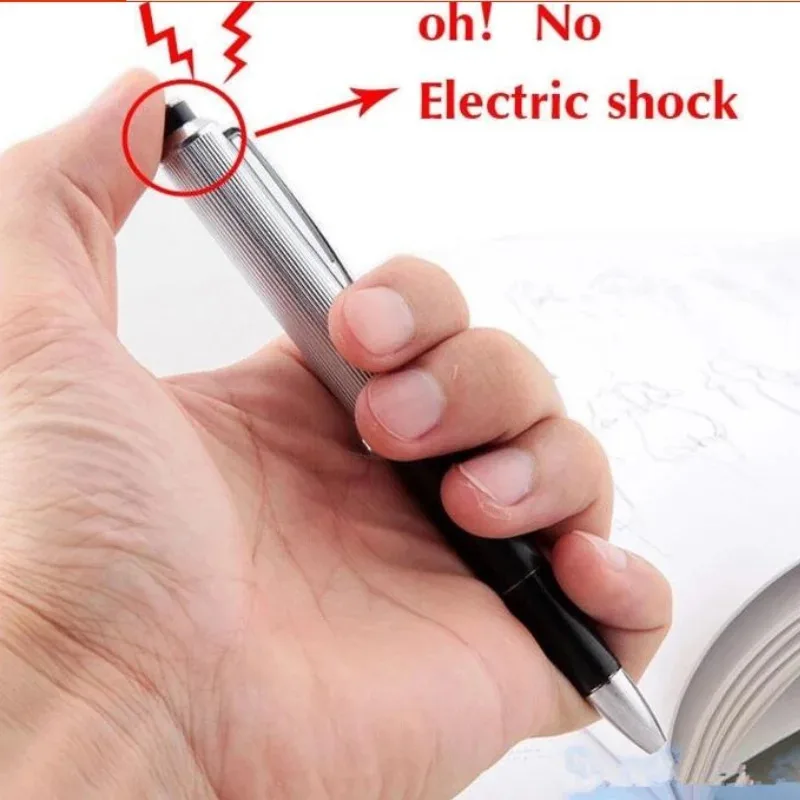 1Pcs Creative Electric Shock P - Shock Pen Prank Toy ulasan dan harga