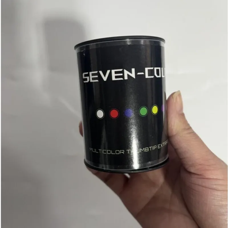 Super Light Seven Colors LED L - Thumb Tip Magic Trick Set ulasan dan harga