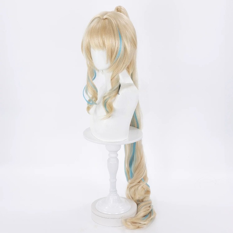 Game Genshin Impact Vesna Stri - Anime Cosplay Wig Heat Resistant ulasan dan harga