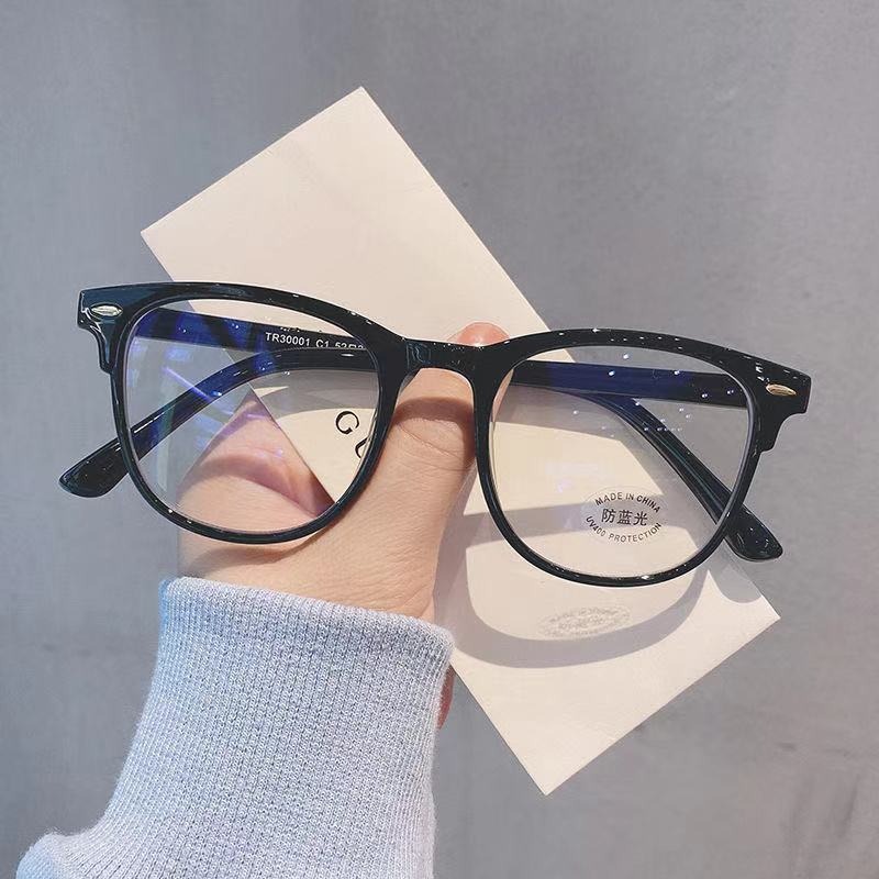 Glasses Ultralight Retro Trans - Glow In The Dark Party Glasses ulasan dan harga