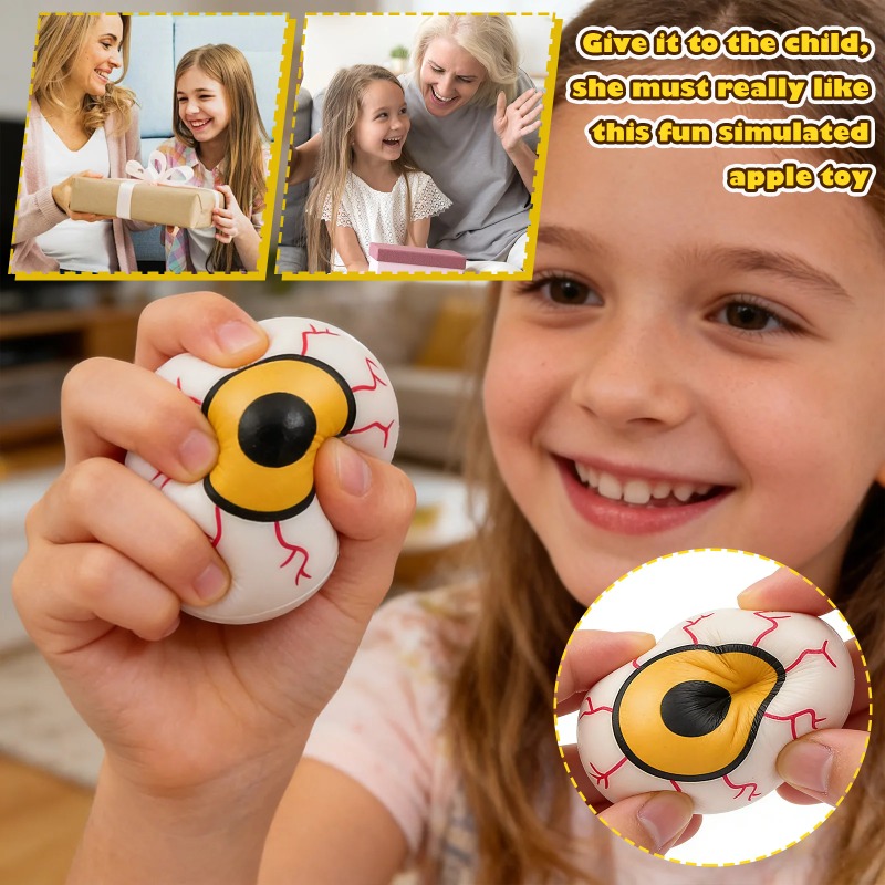 Hot Sale Scary Eyeball Stress  - Prank Toys ulasan dan harga