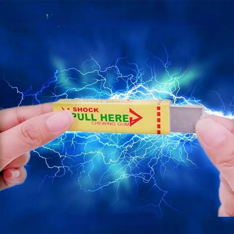 Electric Shock Joke Chewing Gu - Shock Pen Prank Toy ulasan dan harga