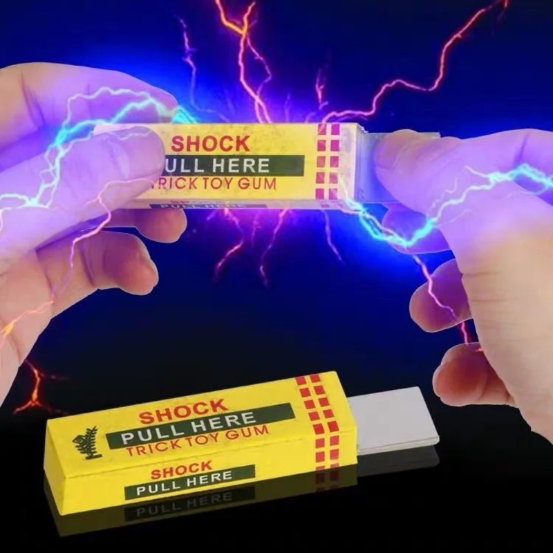 Electric Shock Joke Chewing Gu - Shock Pen Prank Toy ulasan dan harga