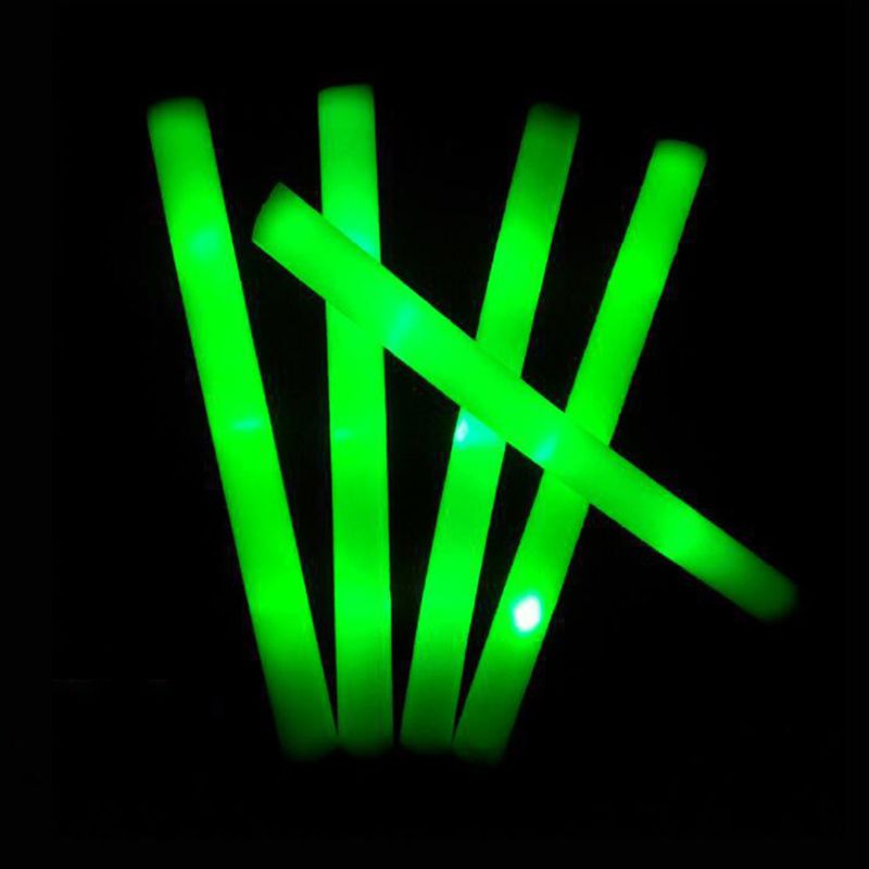30/50 Pcs Led Foam Bar Glow In - Flashing Led Foam Sticks Party ulasan dan harga