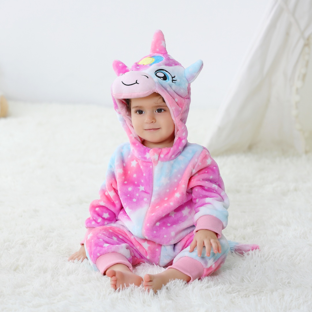 Unicorn Baby Jumpsuits with Ha - Spiderman Jumpsuit Kids ulasan dan harga