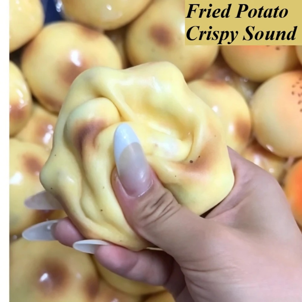 Fried Potato Shaped Squishy To - Novelty Gifts ulasan dan harga