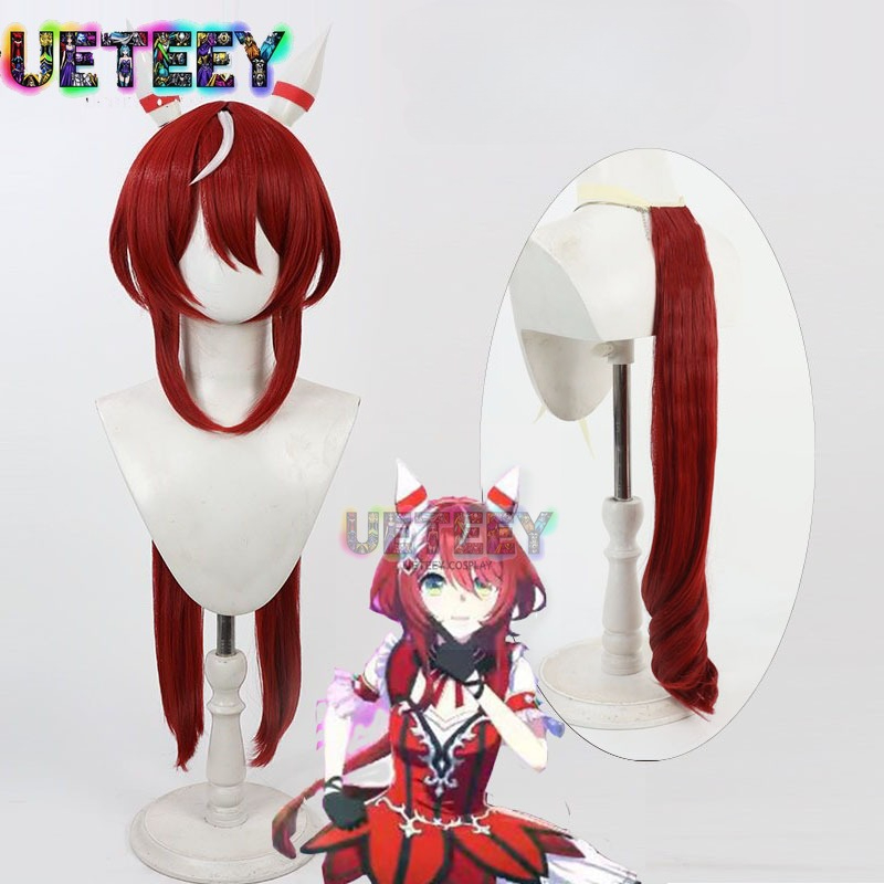 UETEEY Game Uma Musume Pretty  - Anime Cosplay Wig Heat Resistant ulasan dan harga