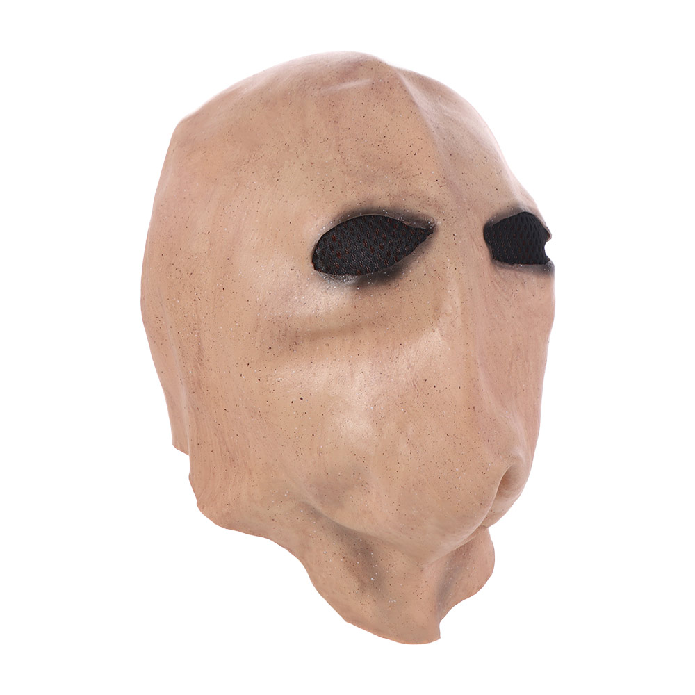 Faceless Man Halloween Slender - Latex Alien Mask Realistic ulasan dan harga