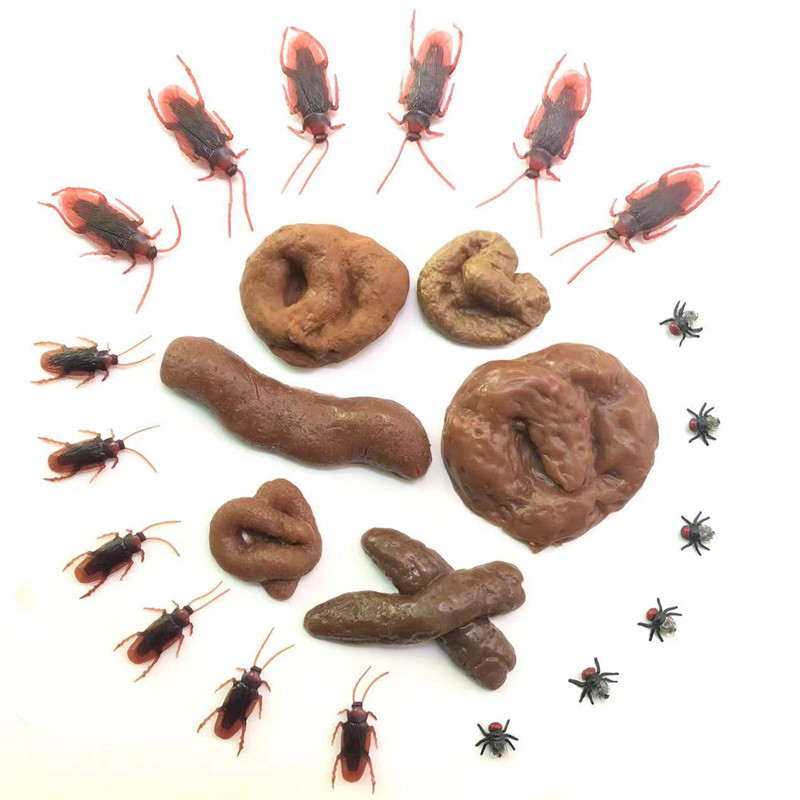 6/24PCS Soft Fake Poop Feces P - Fake Poop Gag Gift ulasan dan harga