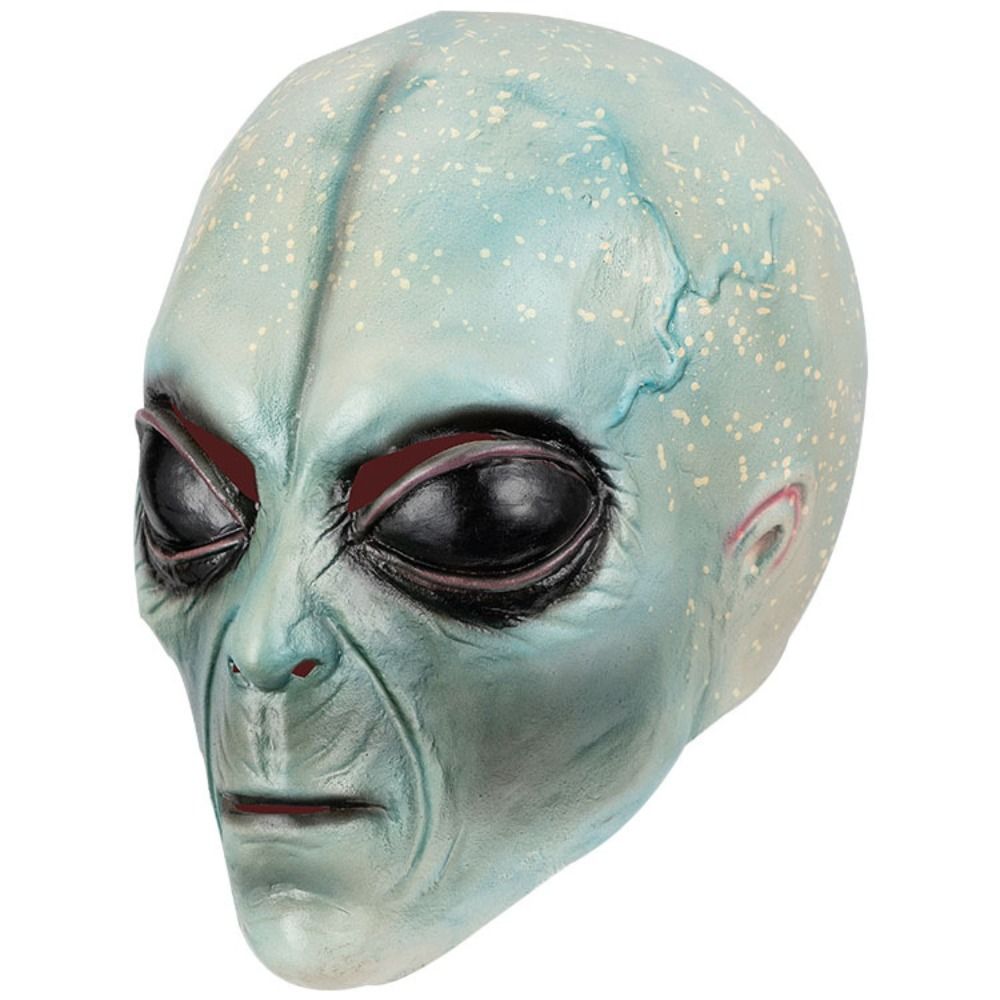 Latex Material Alien Mask Full - Latex Alien Mask Realistic ulasan dan harga
