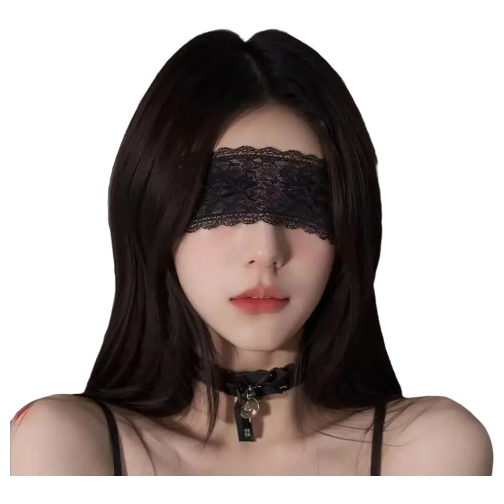 Sexy Lace Eye Mask Black Flora - Party Supplies ulasan dan harga
