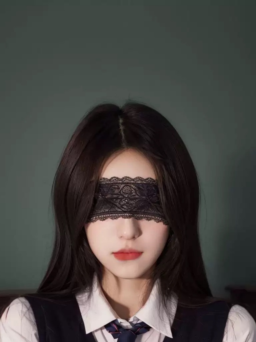 Sexy Lace Eye Mask Black Flora - Party Supplies ulasan dan harga