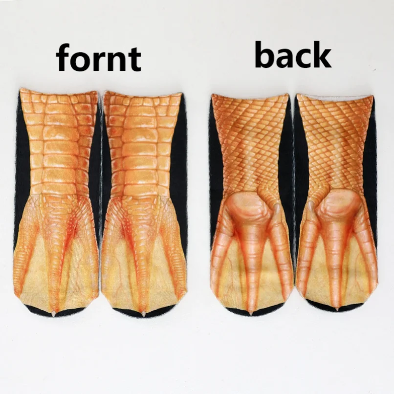 Cute Socks 3d print Funny Fema - Funny Chicken Leg Socks ulasan dan harga