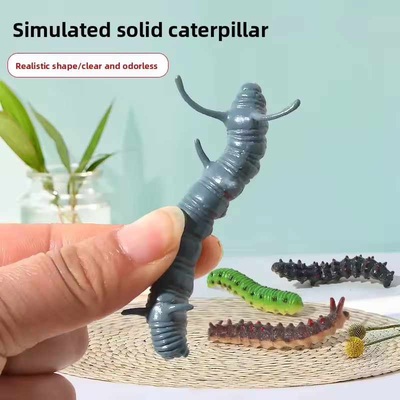 12pcs Insect Models Caterpilla - Prank Toys ulasan dan harga