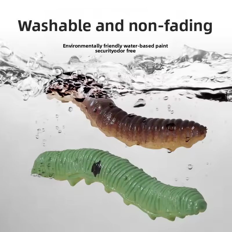 12pcs Insect Models Caterpilla - Prank Toys ulasan dan harga