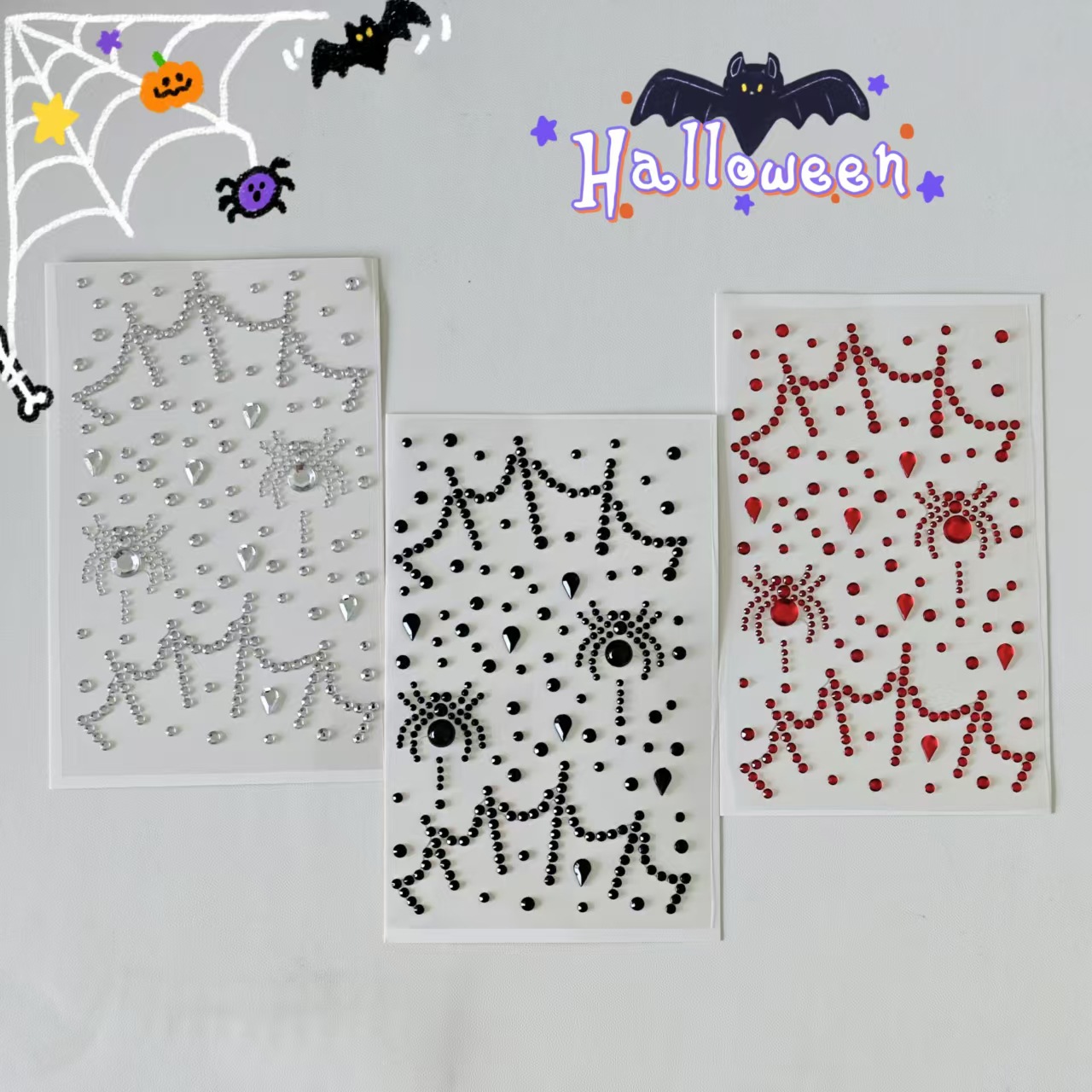 Halloween Stickers Party Stage - Party Supplies ulasan dan harga