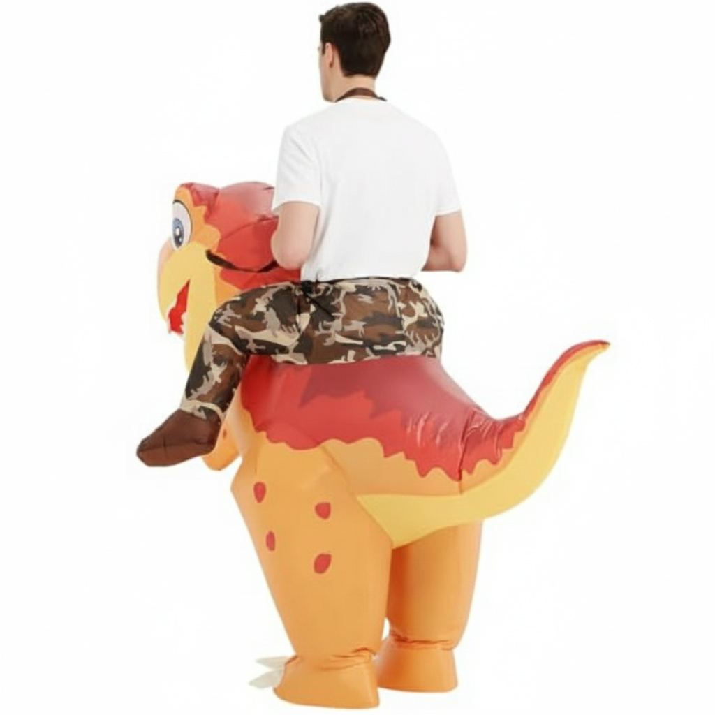 Adult Inflatable Dinosaur Ridi - Costumes ulasan dan harga