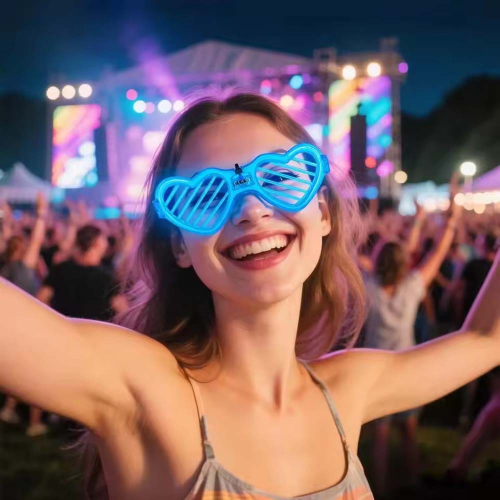 10/20/50Pcs Glow In The Dark G - Glow In The Dark Party Glasses ulasan dan harga