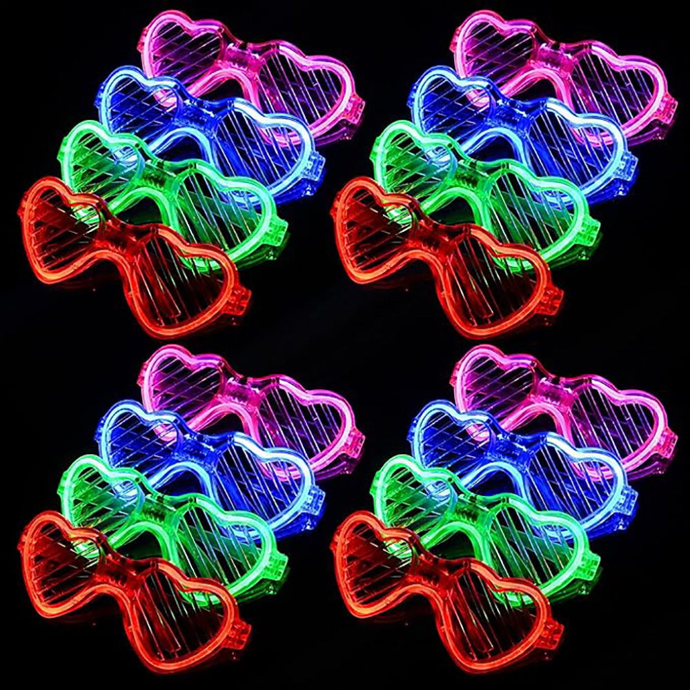 5/10/20/30/50 Bulk Light Up Gl - Glow In The Dark Party Glasses ulasan dan harga