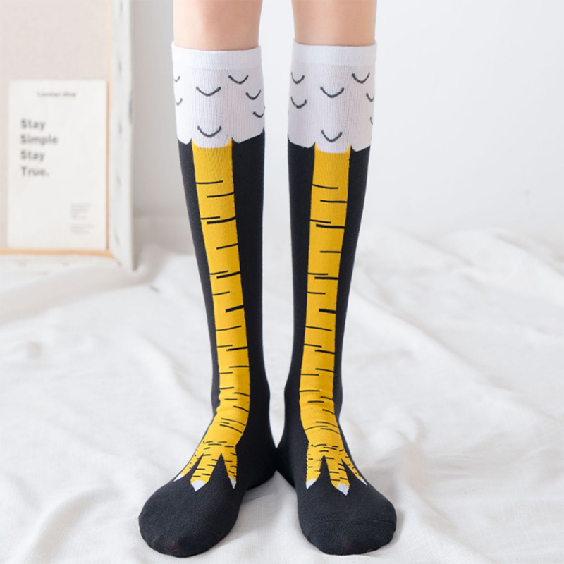 Unisex Funny Socks Cute Chicke - Funny Chicken Leg Socks ulasan dan harga