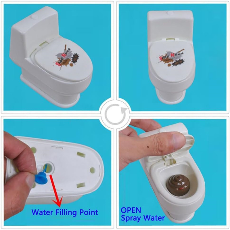 Prank Squirt Toilet Mini Funny - Prank Toys ulasan dan harga
