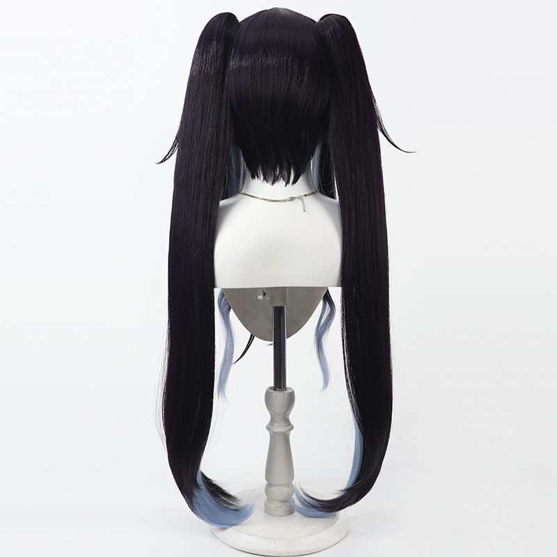 Aikiyo Fuuka Cosplay Wig Blue  - Anime Cosplay Wig Heat Resistant ulasan dan harga