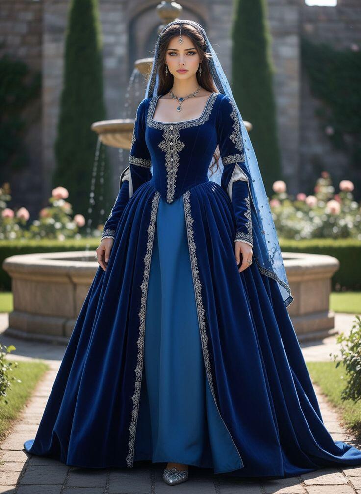 Medieval Tudor Royal Renaissan - Medieval Renaissance Dress Women ulasan dan harga