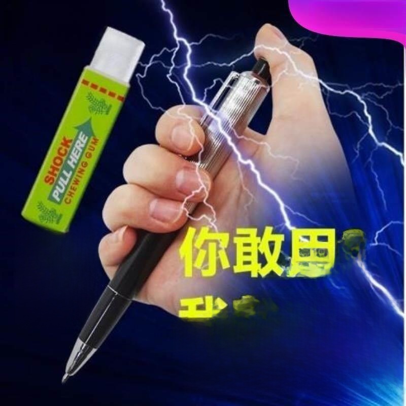 Practical Joke Toy  Shock Pen  - Shock Pen Prank Toy ulasan dan harga