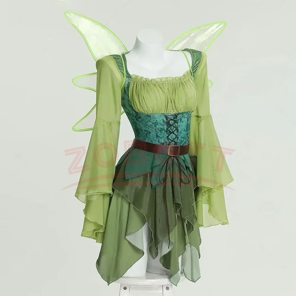 Women's Elf Medieval Green Fai - Medieval Renaissance Dress Women ulasan dan harga