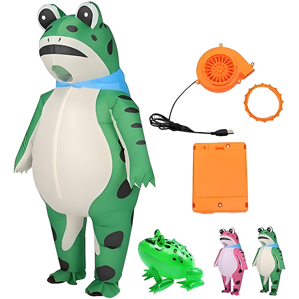 ZOETOPKID Inflatable Frog Cosp - Costumes ulasan dan harga