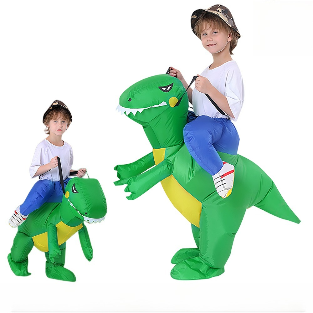 ZOETOPKID Inflatable Green Din - Costumes ulasan dan harga