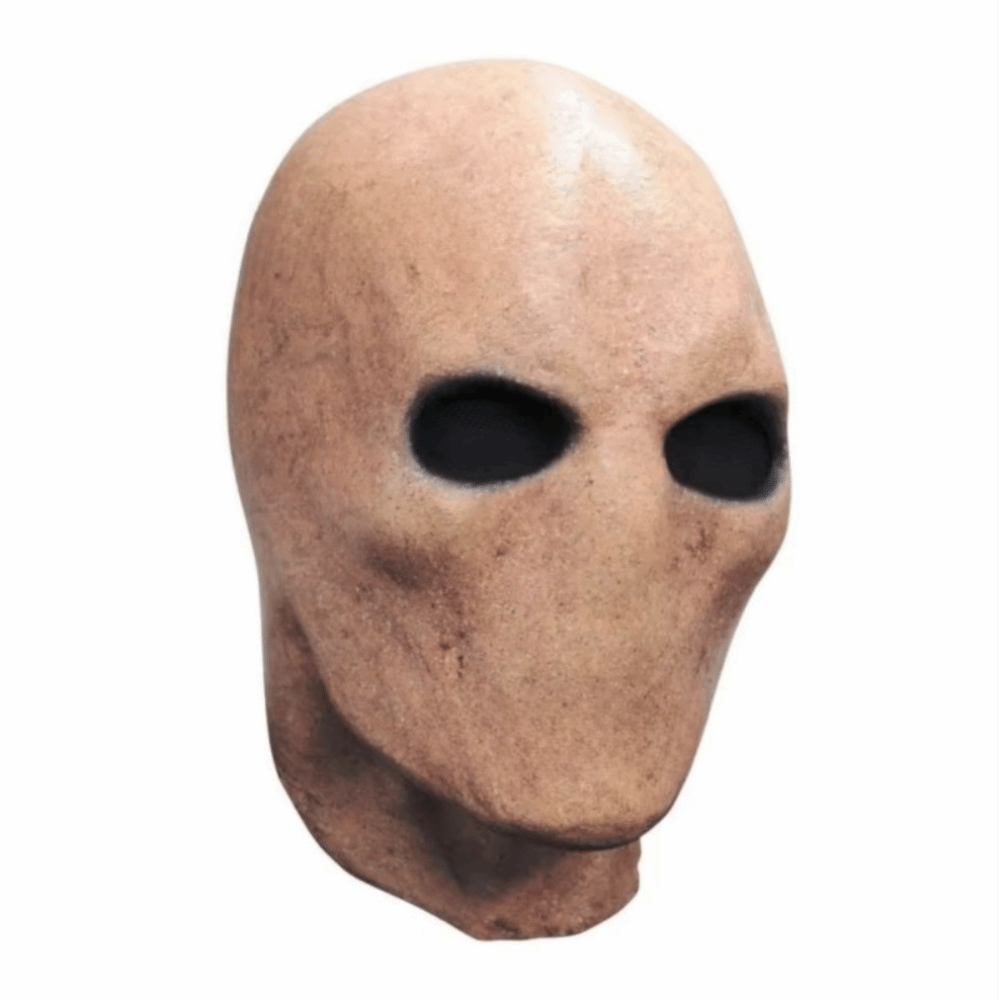 Faceless Man Halloween Slender - Latex Alien Mask Realistic ulasan dan harga