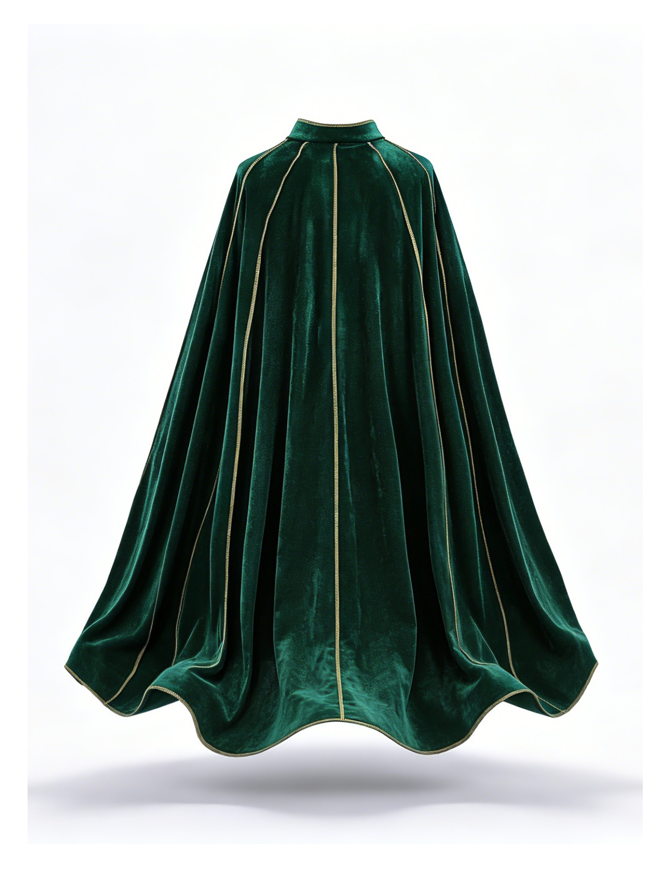 Women Vintage Green Velvet Cap - Medieval Renaissance Dress Women ulasan dan harga