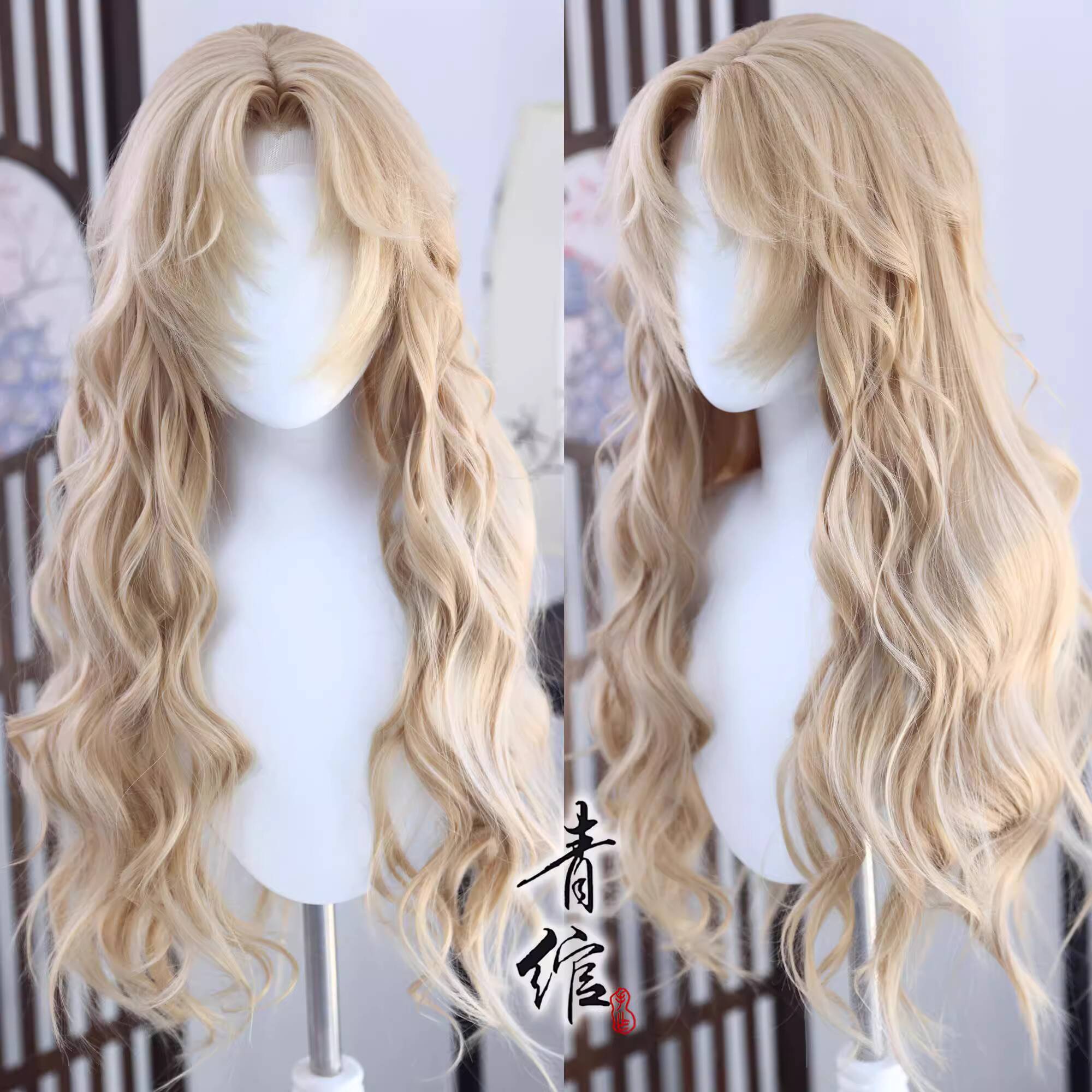 Vermouth Berumotto Styled Wig  - Anime Cosplay Wig Heat Resistant ulasan dan harga