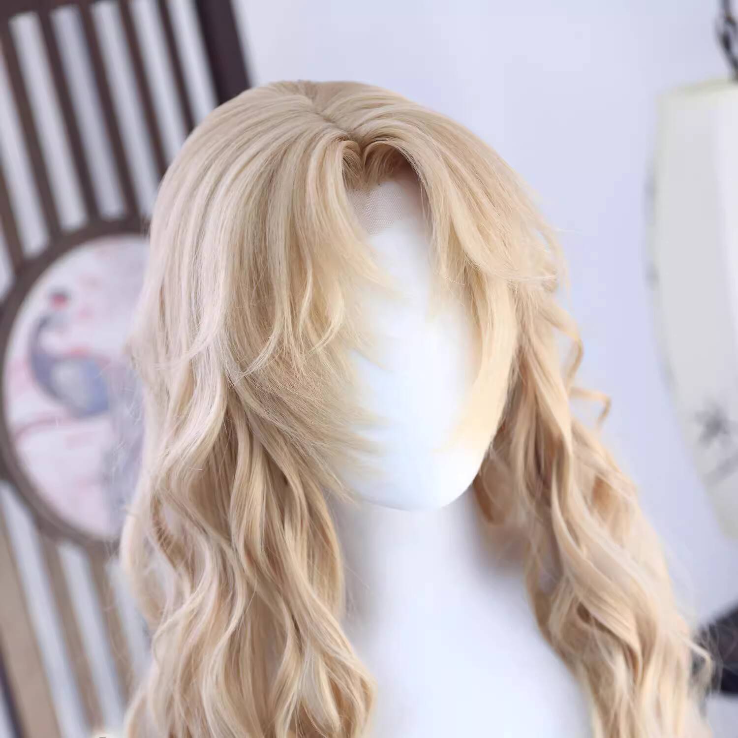 Vermouth Berumotto Styled Wig  - Anime Cosplay Wig Heat Resistant ulasan dan harga