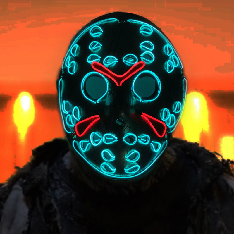 2023 Light up Purge Mask LED M - Led Purge Mask Halloween ulasan dan harga