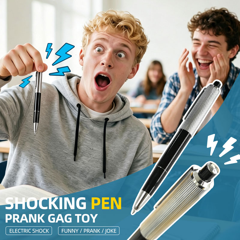 Electric Shock Ballpoint Pen P - Shock Pen Prank Toy ulasan dan harga