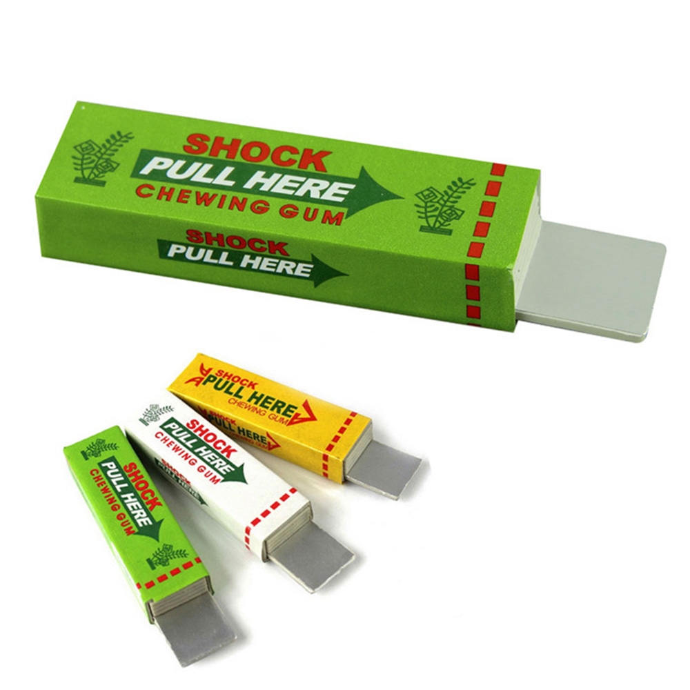 Electric Shock Joke Chewing Gu - Shock Pen Prank Toy ulasan dan harga